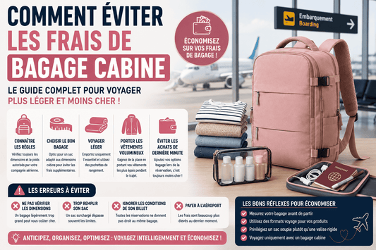 Comment éviter les frais de bagage cabine : le guide complet pour voyager moins cher