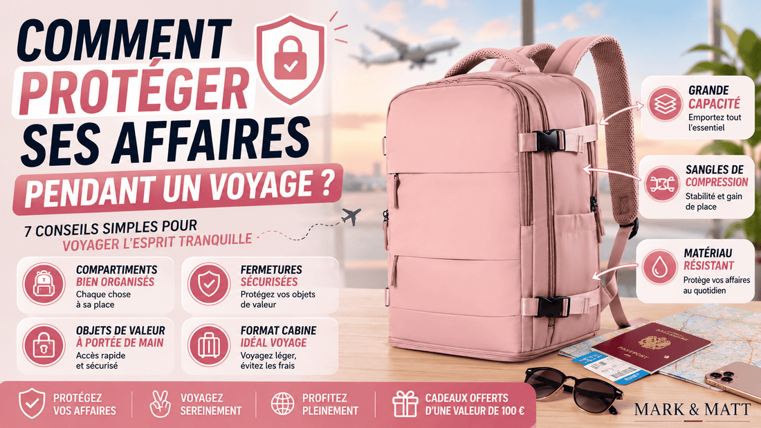 Comment protéger ses affaires pendant un voyage ?