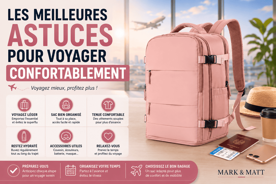 Les meilleures astuces pour voyager confortablement