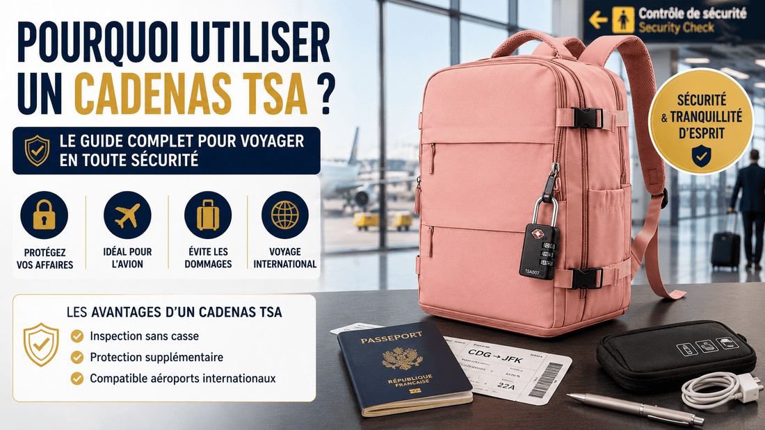 Pourquoi utiliser un cadenas TSA ? Le guide complet pour voyager en toute sécurité