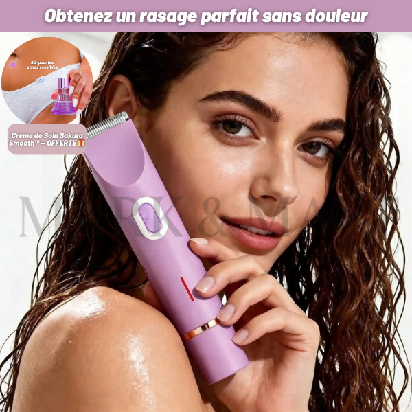 SilkTrim™ Pro – Rasoir Électrique Waterproof pour Femmes