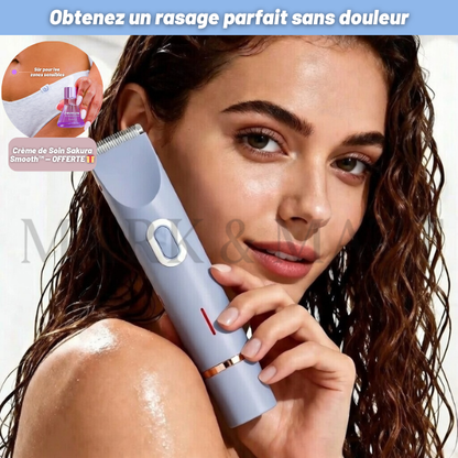 SilkTrim™ Pro – Rasoir Électrique Waterproof pour Femmes