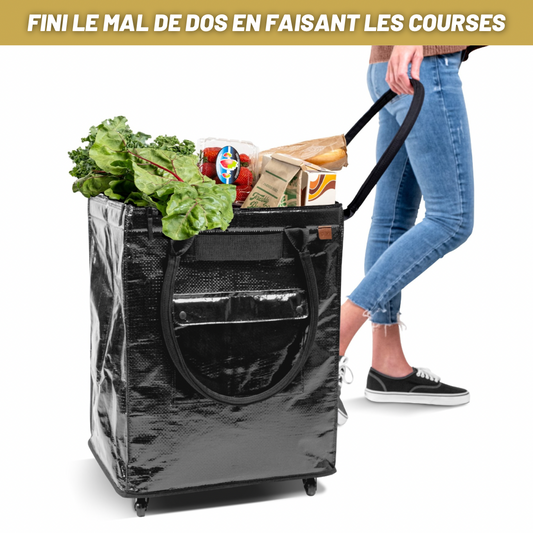 Glidetote® Pro - Le Tote à Roulettes Original