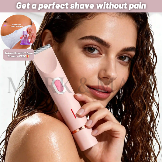 SilkTrim™ Pro – Waterproof Electric Razor for Women