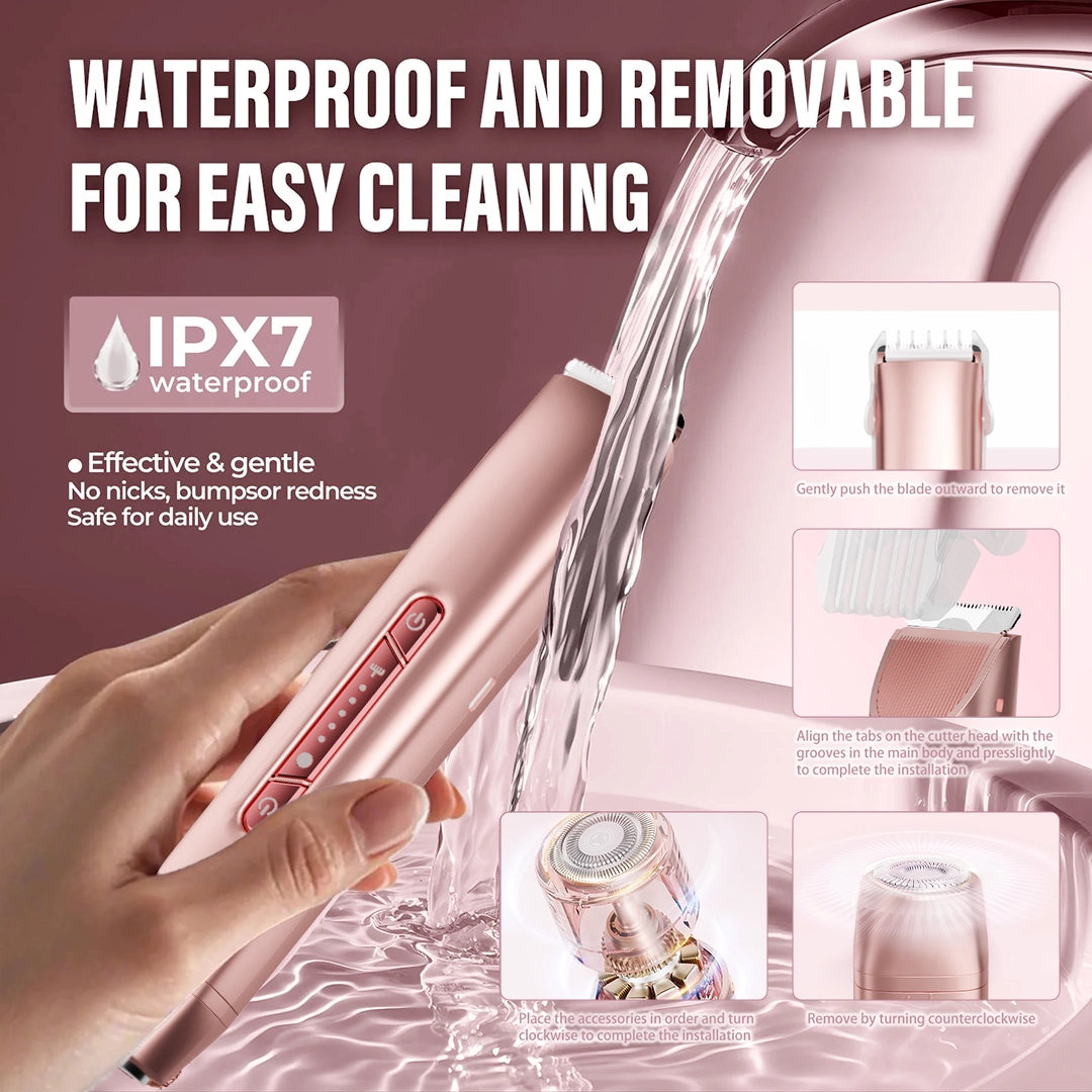 SilkTrim™ Pro – Women’s Waterproof Electric Shaver