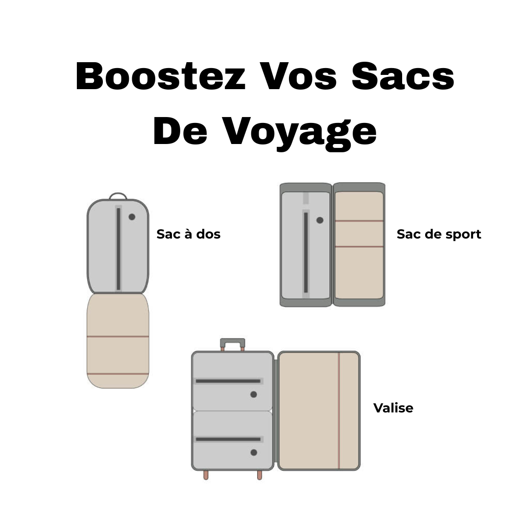 Airless ™ Kit Voyage-Sac Sous-Vide + Pompe Offerte