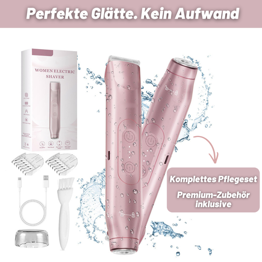SilkTrim™ Pro – Elektrischer Waterproof-Rasierer für Frauen