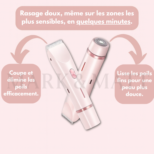 SilkTrim™ Pro – Rasoir Électrique Waterproof pour Femmes