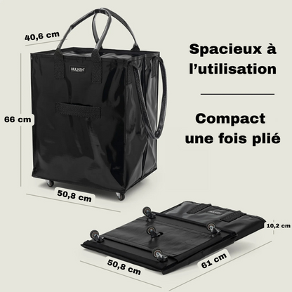 Glidetote® Pro - Le Tote à Roulettes Original