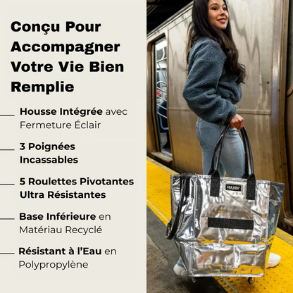 Glidetote® Pro - Le Tote à Roulettes Original