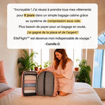 ElleFlight™ – Le sac de voyage indispensable pour les femmes modernes