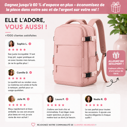 ElleFlight™ – Le sac de voyage indispensable pour les femmes modernes