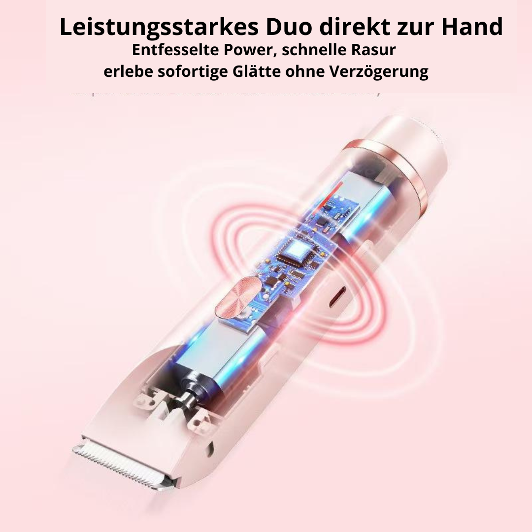 SilkTrim™ Pro – Elektrischer Waterproof-Rasierer für Frauen