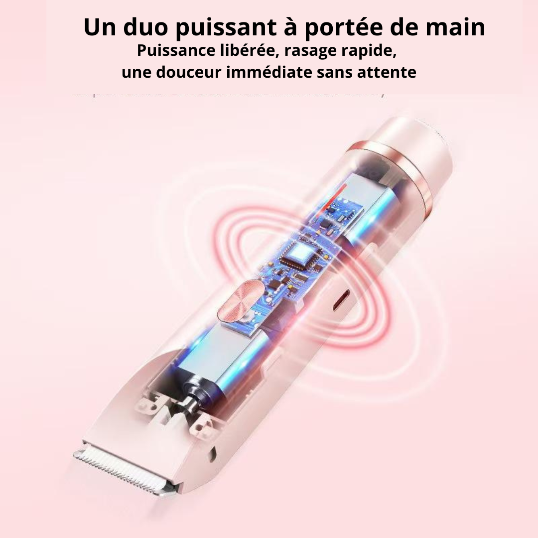 SilkTrim™ Pro – Rasoir Électrique Waterproof pour Femmes
