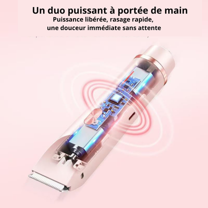 SilkTrim™ Pro – Rasoir Électrique Waterproof pour Femmes