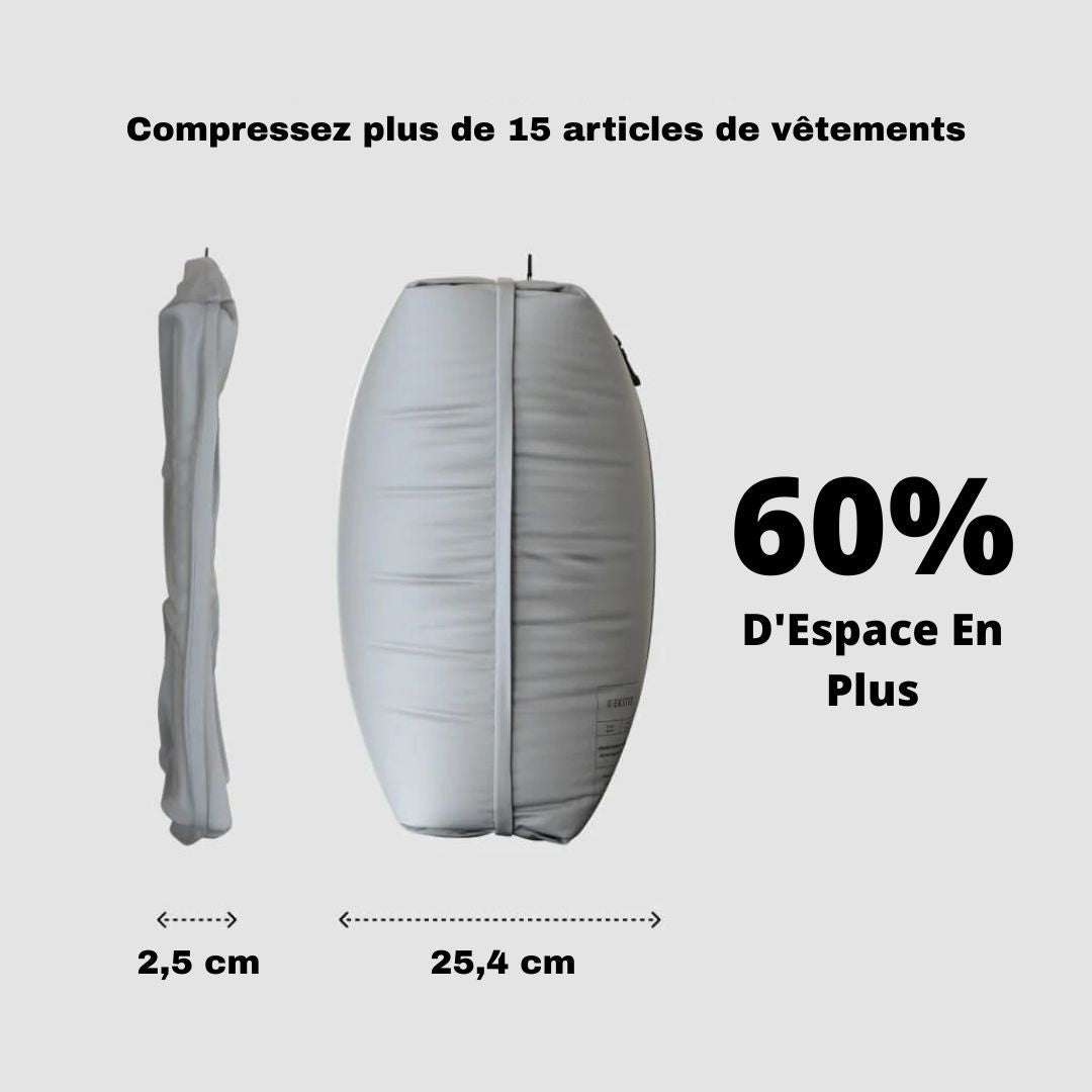 Airless ™ Kit Voyage-Sac Sous-Vide + Pompe Offerte