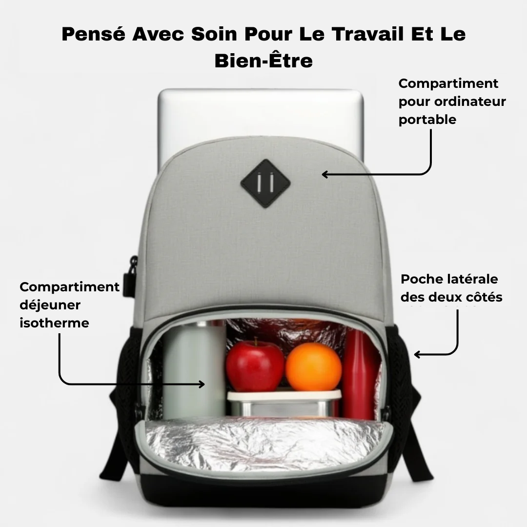 Luna Chic: Le Sac à Dos Iconique Avec Compar Isotherme Intégré