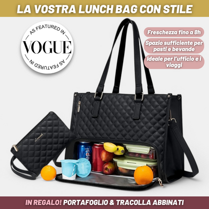 Noa Secret: La Borsa Iconica Con Portafoglio Abbinato i Omaggio