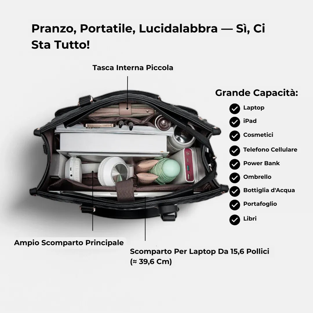 Noa Secret: La Borsa Iconica Con Portafoglio Abbinato i Omaggio