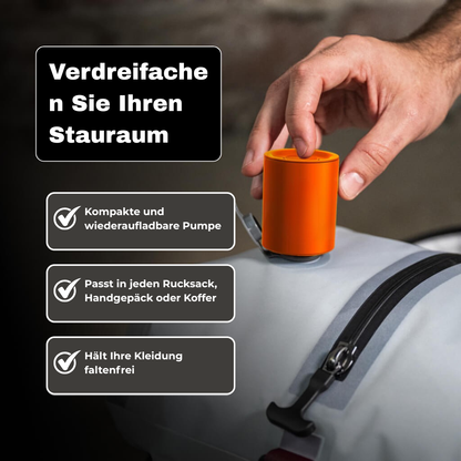 Airless ™ Reise-Kit-Vakuumbeutel + Pumpes Gratis