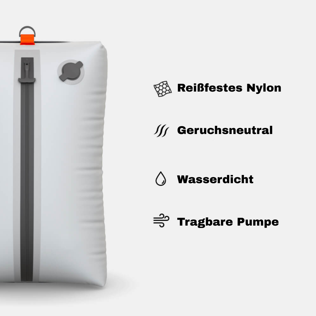 Airless ™ Reise-Kit-Vakuumbeutel + Pumpes Gratis