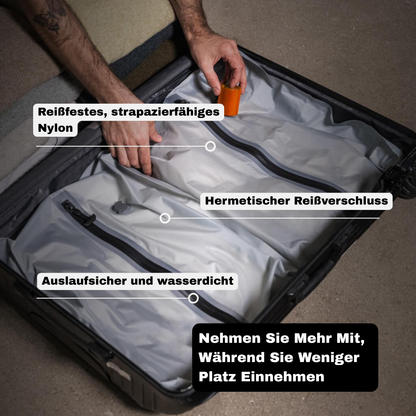Airless ™ Reise-Kit-Vakuumbeutel + Pumpes Gratis