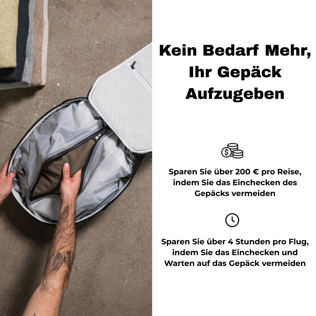 Airless ™ Reise-Kit-Vakuumbeutel + Pumpes Gratis