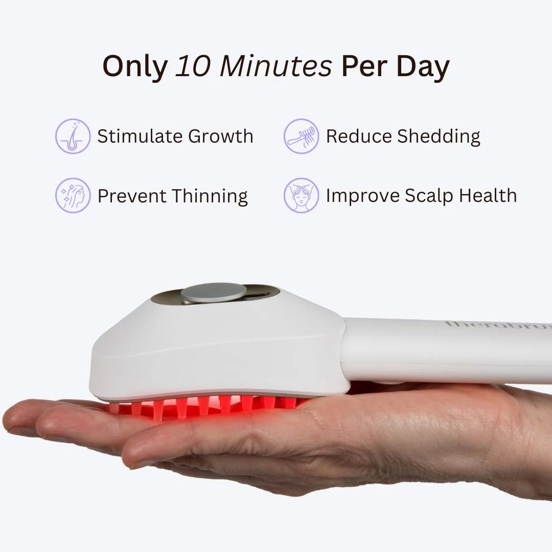 Therabrush ™ hårregnskabsbørste + fri hovedbundterapi serum