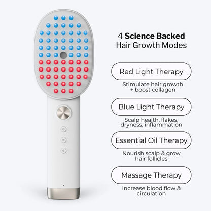 Therabrush ™ hårregnskabsbørste + fri hovedbundterapi serum