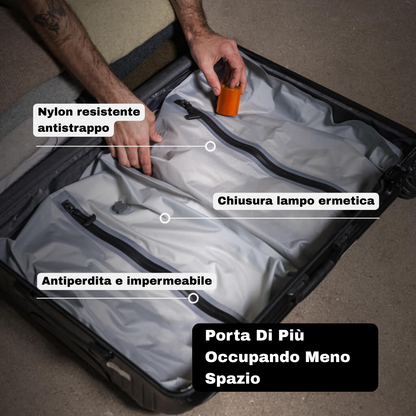 Airless ™ Kit Viaggio - Sacco Sottovuoto + Pompa i Omaggio